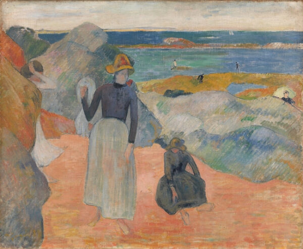 En la playa 1889 – Paul Gauguin Paul Gauguin Master Apollon