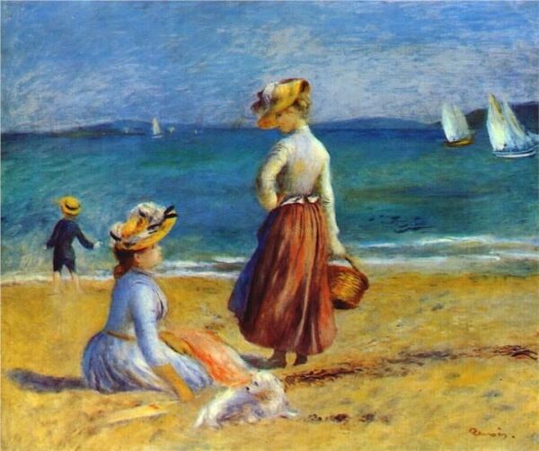 Figuras en la playa – Pierre-Auguste Renoir Pierre-Auguste Renoir Master Apollon