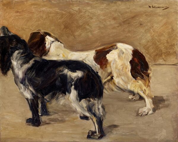 Dos spaniels – Max Liebermann Max Liebermann Master Apollon