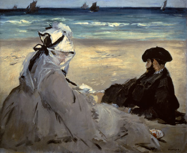 En la playa – Edouard Manet Édouard Manet Master Apollon