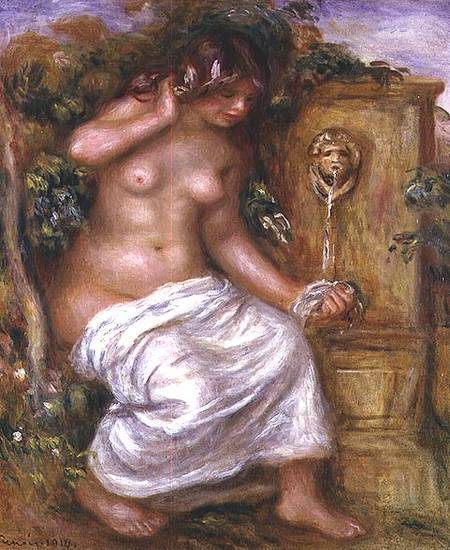 El baño en la fuente – Pierre-Auguste Renoir Pierre-Auguste Renoir Master Apollon