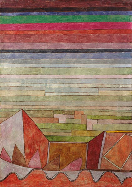 Vista en el país de frutas – Paul Klee Paul Klee Master Apollon