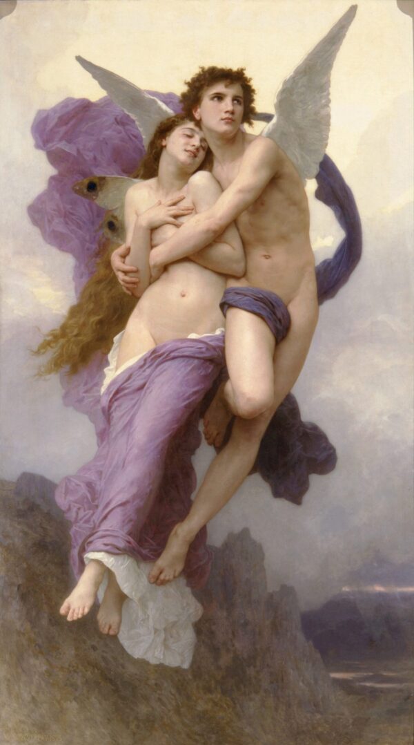 El rapto de Psique – William Bouguereau William Bouguereau Master Apollon