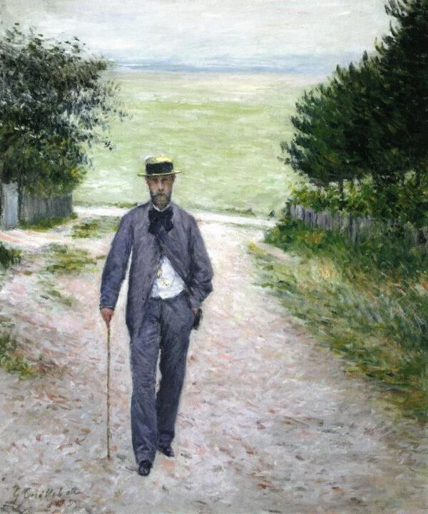 A la orilla del mar – Caillebotte Gustave Caillebotte Master Apollon