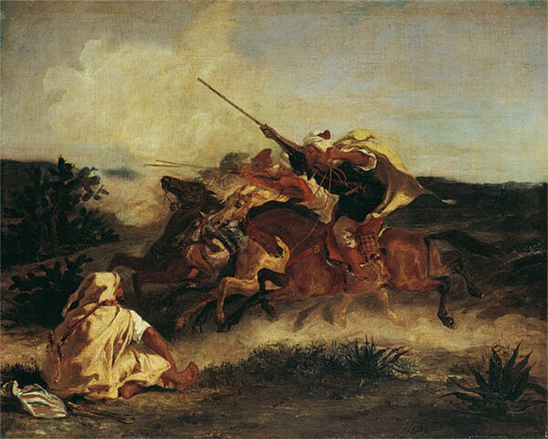 Fantasía árabe – Eugène Delacroix Eugène Delacroix Master Apollon