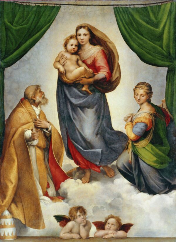 La Madonna Sixtina – Rafael (pintor) Rafael Sanzio Master Apollon