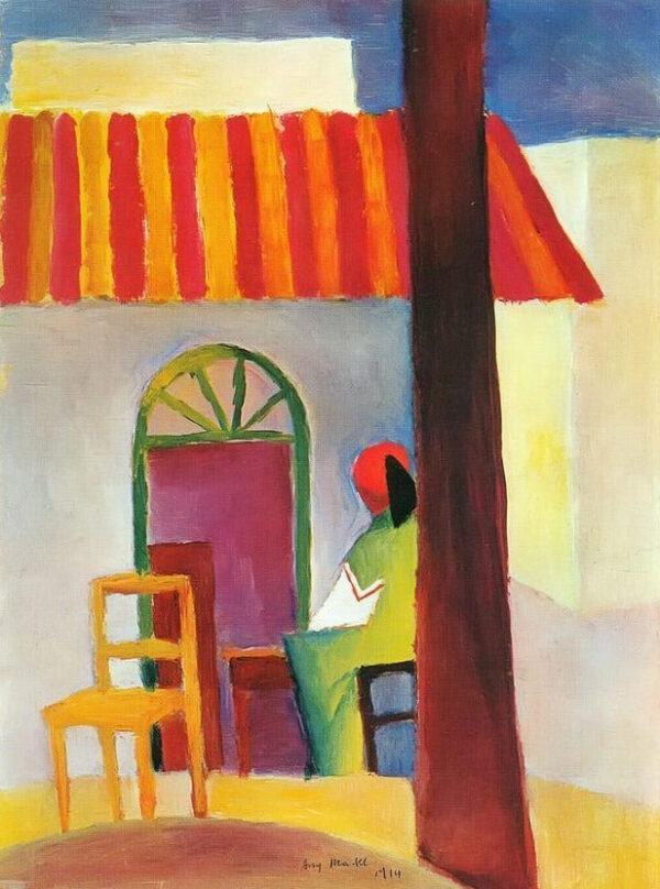 Café turco (I) – August Macke August Macke Master Apollon