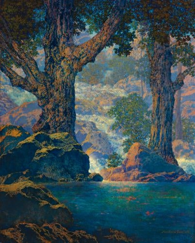 Cascadas (Soledad Silenciosa) – Maxfield Parrish Maxfield Parrish Master Apollon