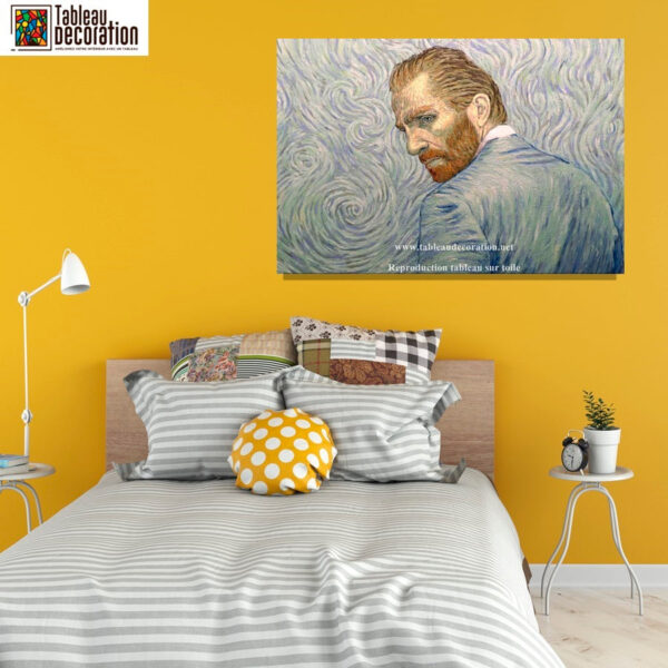 Retrato propio de Van Gogh en Tableau Vincent Van Gogh Master Apollon 3