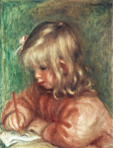 Dibujo de niño – Pierre-Auguste Renoir Pierre-Auguste Renoir Master Apollon