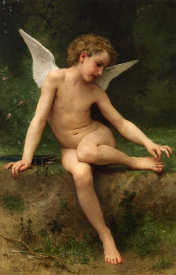 Cupido con espina – William Bouguereau William Bouguereau Master Apollon