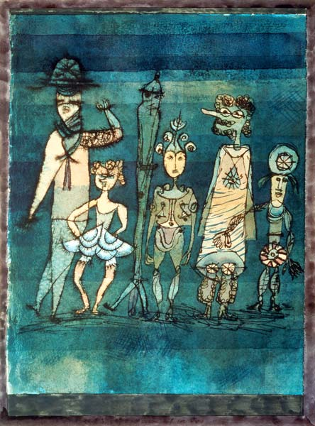 Máscaras en la pradera – Paul Klee Paul Klee Master Apollon