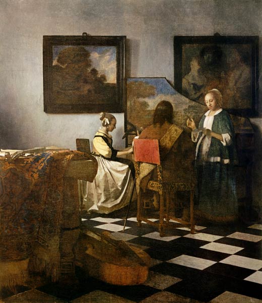 El Concierto – Johannes Vermeer Johannes Vermeer Master Apollon