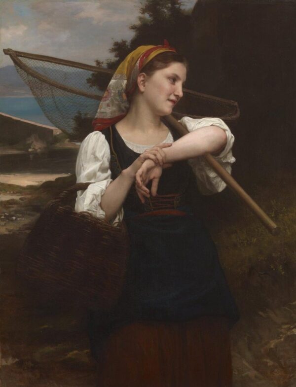 Hija de pescador – William Bouguereau William Bouguereau Master Apollon