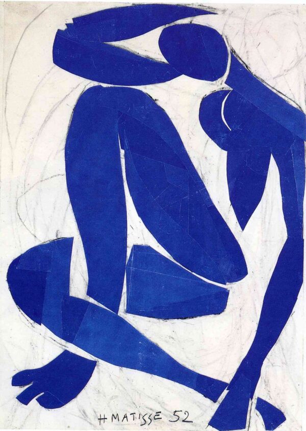 Nu bleu IV – Matisse se traduce al español mexicano como “Nu azul IV – Matisse Henri Matisse Master Apollon