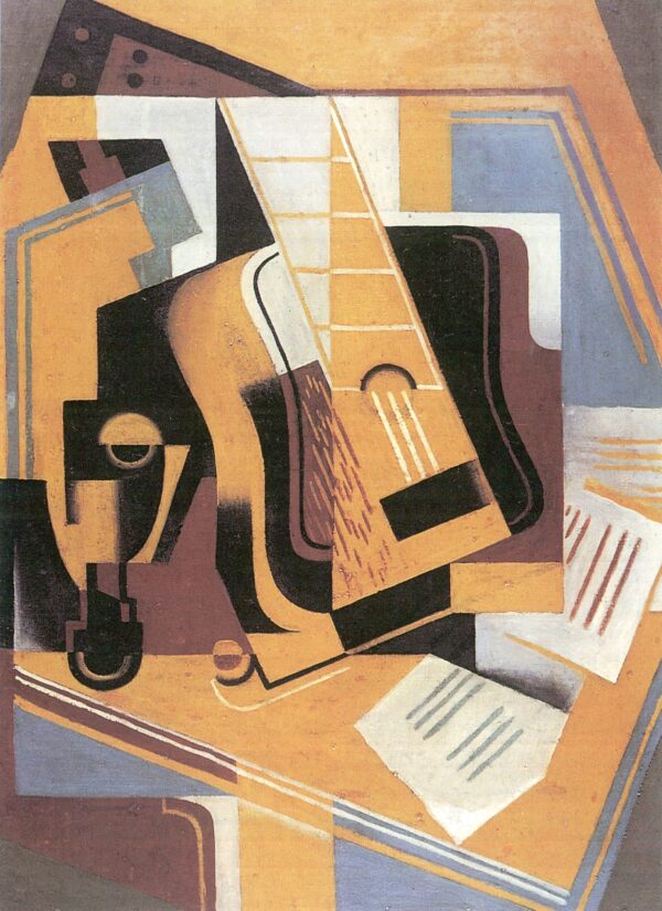 La guitarra – Juan Gris Juan Gris Master Apollon