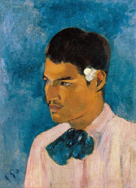 El joven con la flor – Paul Gauguin Paul Gauguin Master Apollon