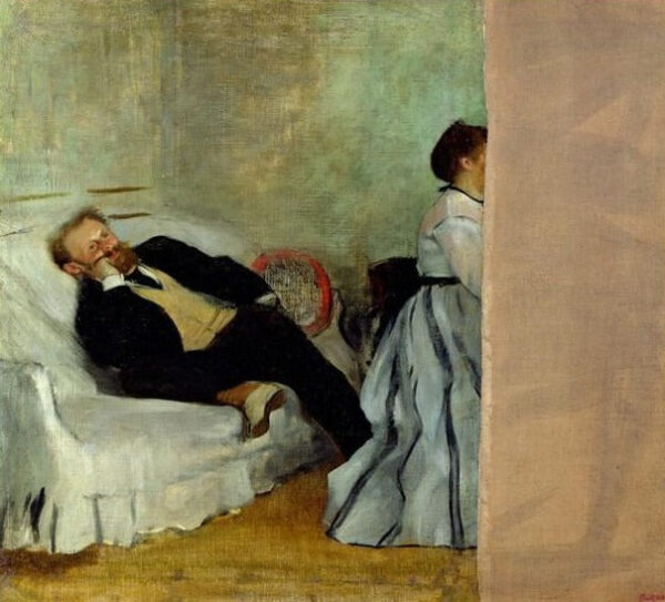 El pintor Edouard Manet con su esposa Suzanne – Edouard Manet Édouard Manet Master Apollon