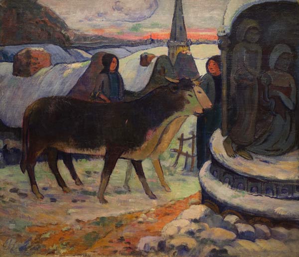 La noche de Navidad (La bendición de los bueyes) – Paul Gauguin Paul Gauguin Master Apollon