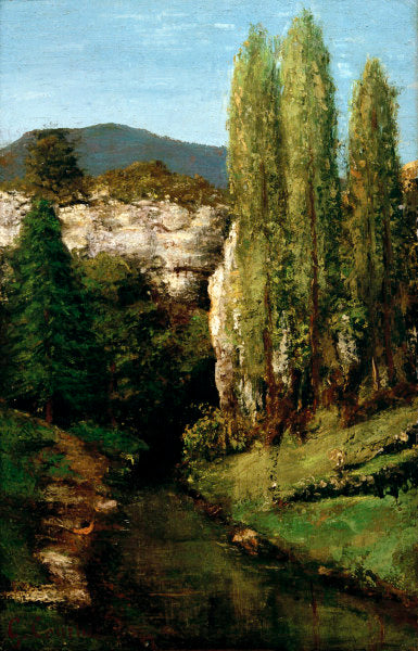 Alquiler en las montañas del Jura – Gustave Courbet Gustave Courbet Master Apollon