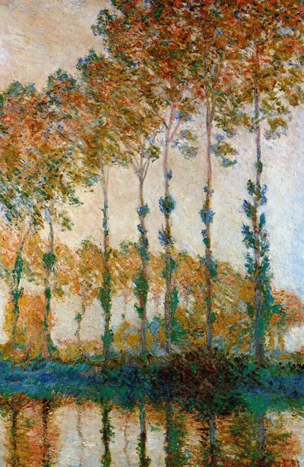 Álamos a la orilla del Epte, otoño – Claude Monet Claude Monet Master Apollon