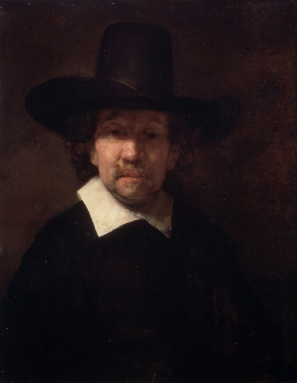 Retrato del poeta Jeremías de Decker – Rembrandt van Rijn Rembrandt van Rijn Master Apollon