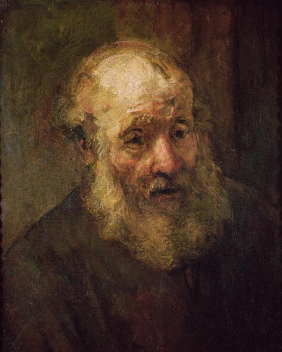 Cabeza de un anciano, hacia 1650 – Rembrandt van Rijn Rembrandt van Rijn Master Apollon