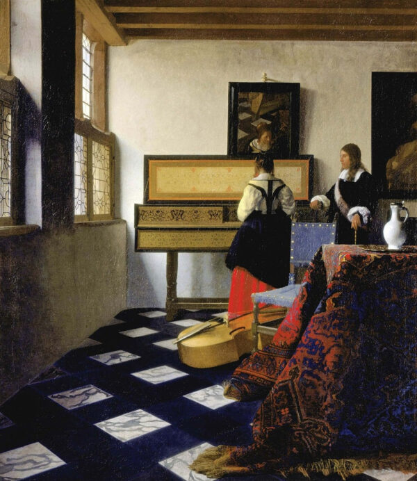 La lección de música (Vermeer) – Johannes Vermeer Johannes Vermeer Master Apollon