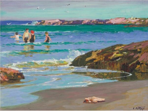 Marea Baja – Edward Henry Potthast Edward Henry Potthast Master Apollon