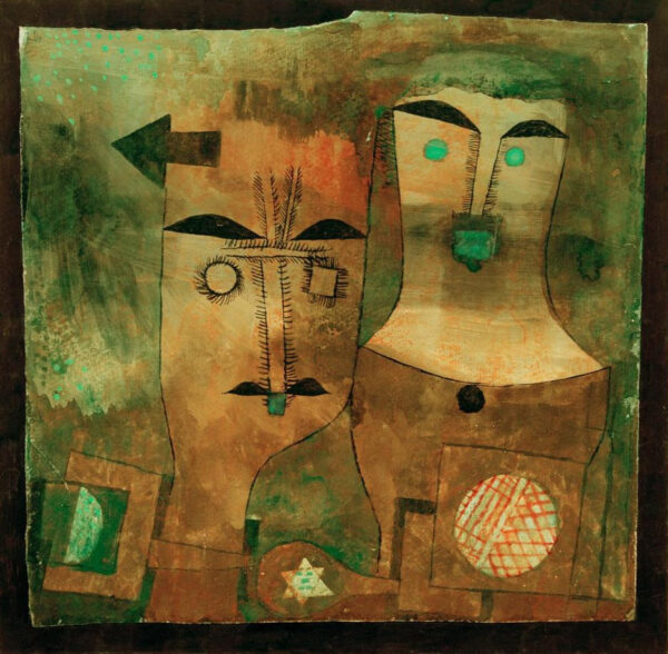 Una pareja de dioses – Paul Klee Paul Klee Master Apollon