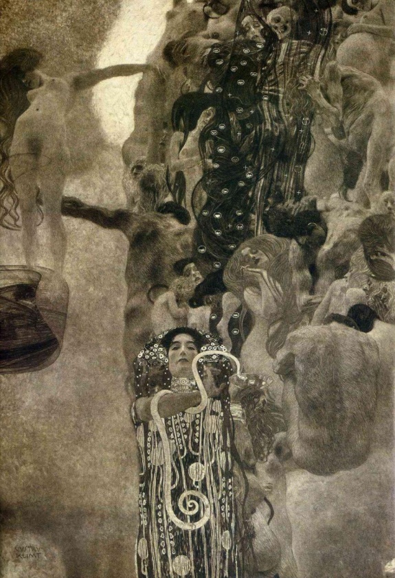 La Medicina – Gustav Klimt Cuadros populares Master Apollon