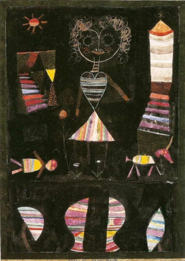 Teatro de marionetas en 1923 – Paul Klee Paul Klee Master Apollon