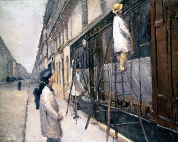 Los pintores de edificios – Caillebotte Gustave Caillebotte Master Apollon