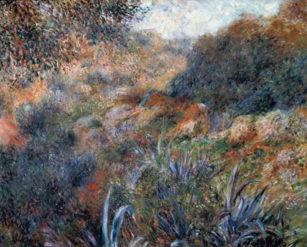 El Barranco de la Mujer Salvaje – Pierre-Auguste Renoir Pierre-Auguste Renoir Master Apollon