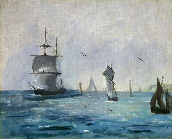 Llegada del barco de pesca – Edouard Manet Édouard Manet Master Apollon