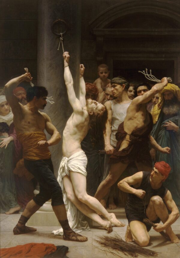 Flagelación de Nuestro Señor Jesucristo – William Bouguereau William Bouguereau Master Apollon