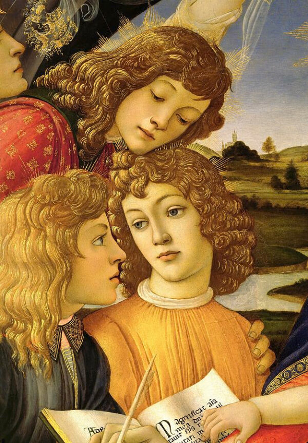 Madonna Magnificat, Ángel de – Sandro Botticelli Sandro Botticelli Master Apollon