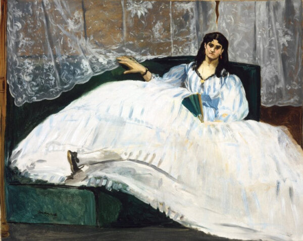 Mujer con un abanico – Edouard Manet Édouard Manet Master Apollon