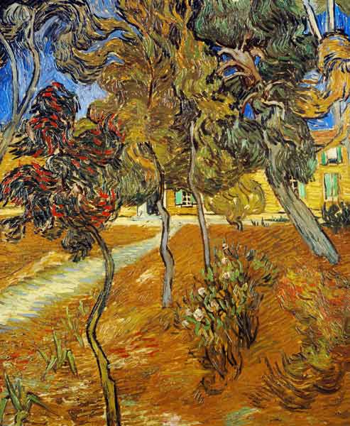 Jardín del hospital St. Paul – Van Gogh Vincent Van Gogh Master Apollon