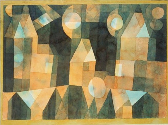 Tres casas en el puente – Paul Klee Paul Klee Master Apollon