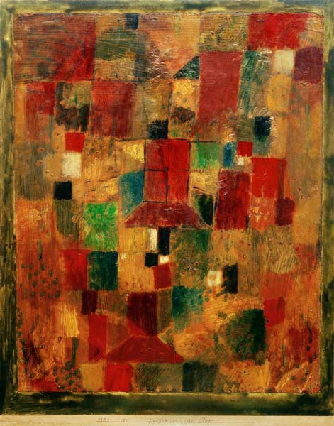 Lugar soleado de otoño, 1921.180 – Paul Klee Paul Klee Master Apollon