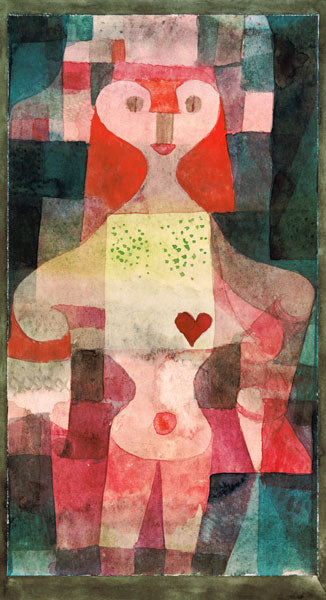 Dame de corazón – Paul Klee Paul Klee Master Apollon