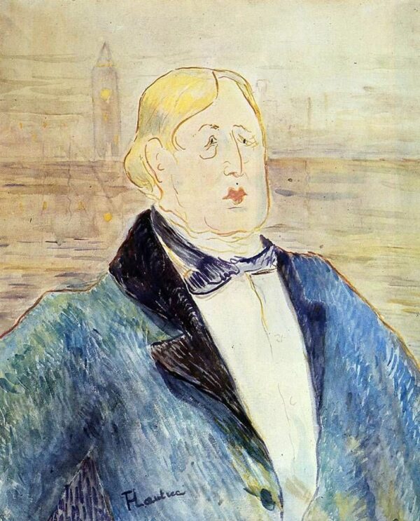 Retrato de Oscar Wilde – Toulouse Lautrec Henri de Toulouse-Lautrec Master Apollon