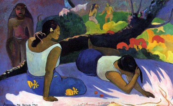 Arearea de los malos espíritus – Paul Gauguin Paul Gauguin Master Apollon