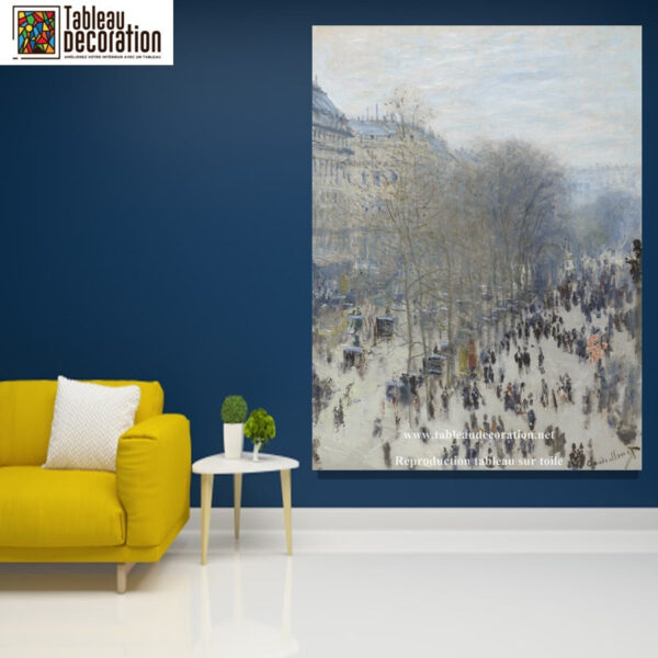 Boulevard de los Capuchinos – Cuadro de Monet Claude Monet Master Apollon 2