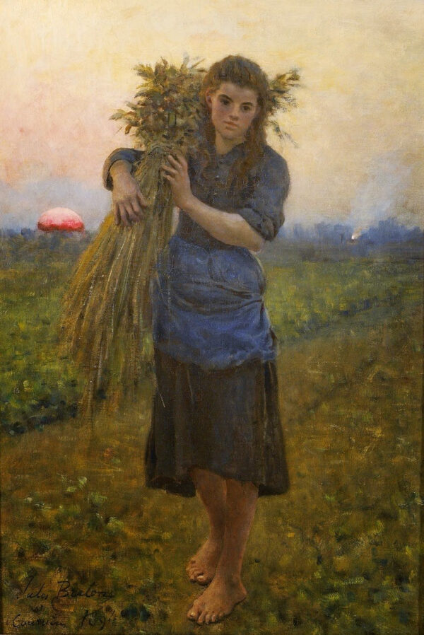 Gleaner – Jules Breton se traduce al español mexicano como “La Recolectora – Jules Breton Jules Breton Master Apollon