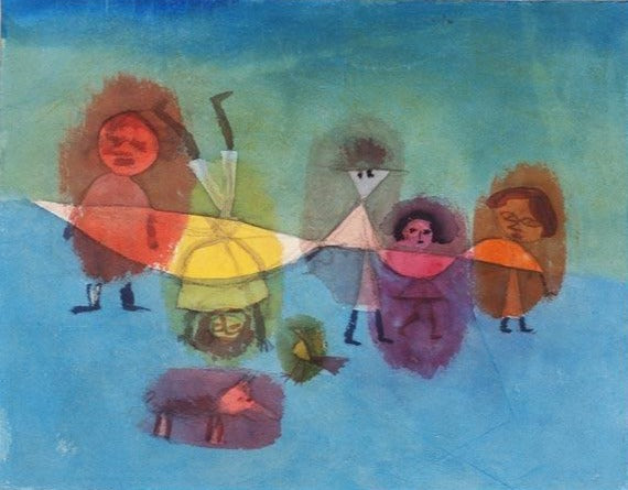 Grupo de niños – Paul Klee Paul Klee Master Apollon