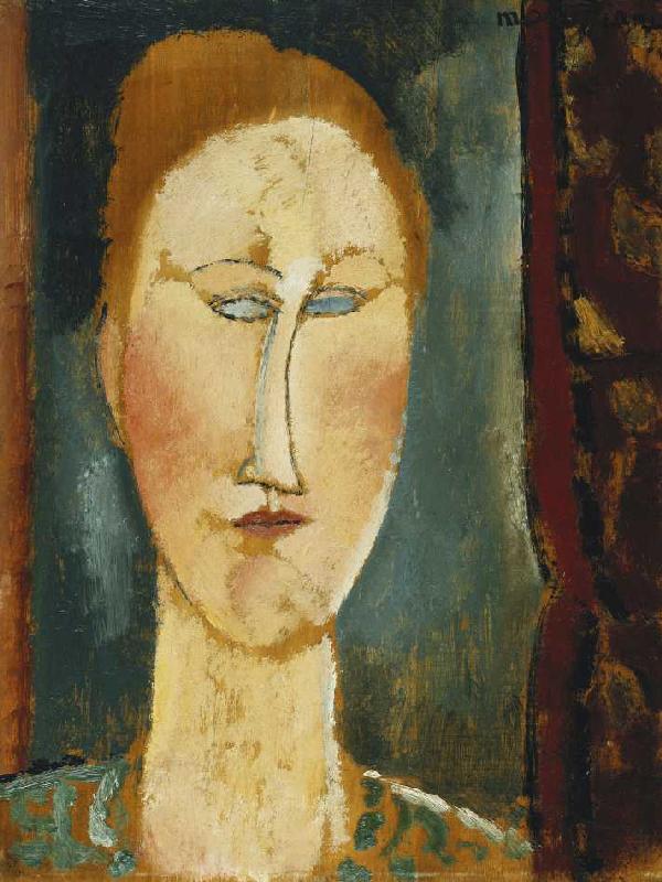 Cabeza de una pelirroja – Amadeo Modigliani Non classé Master Apollon