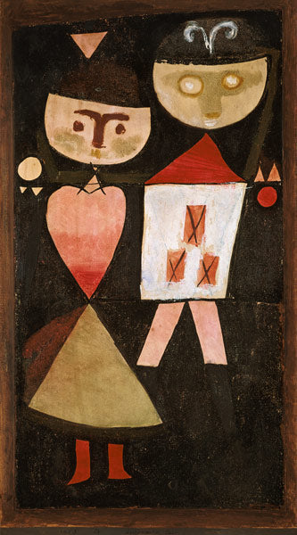 Pareja disfrazada – Paul Klee Paul Klee Master Apollon