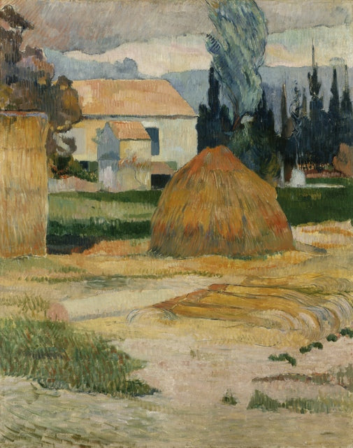 La Meule, alrededores de Arles o Granja en Arles – Paul Gauguin Paul Gauguin Master Apollon